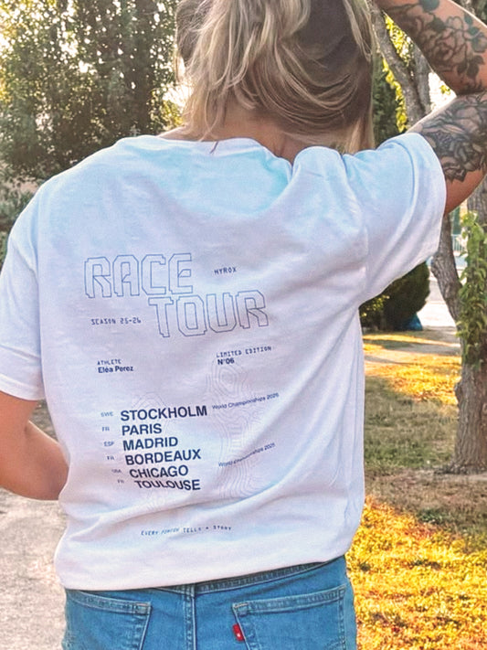 T-shirt Hyrox Race Tour 25/26 - Personnalisable
