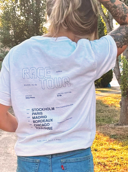 T-shirt Hyrox Race Tour 25/26 - Personnalisable